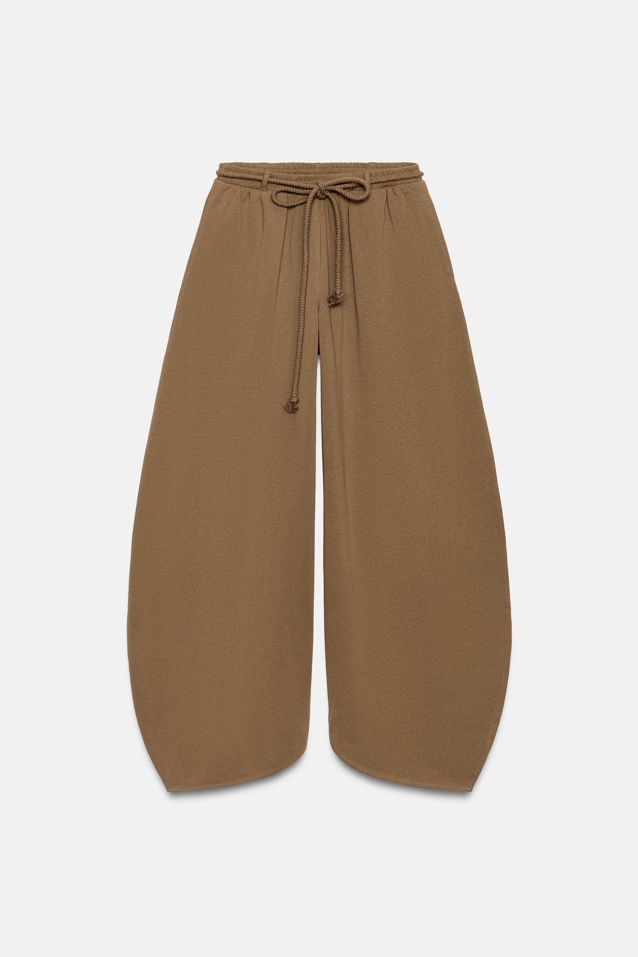 HEAVY COTTON BALLOON PANTS